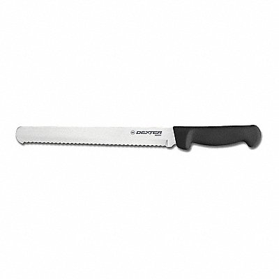 Bread Knife 12 Blade Black/White Handle