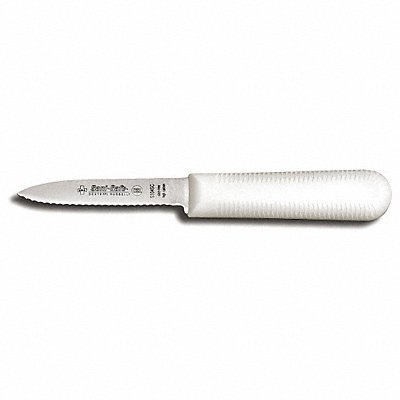 Paring Knife 3 1/4 In Scalloped White