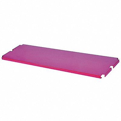 Platform Truck Shelf Red 60 x 16 In