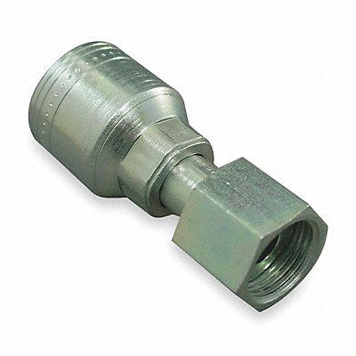 Crimp Fitting 3/8 I.D. 9/16 F ORS