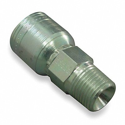 Crimp Fitting 1/4 I.D. 1/8 M NPTF