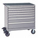 Mod Drwr Cab 41-1/2 H 6 Drwr Light Gray