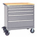 Mod Drwr Cab 41-1/2 H 5 Drwr Light Gray