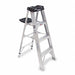 Stepladder Aluminum 4 ft H 300 lb Cap.