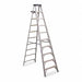 Stepladder Aluminum 10 ft H 300 lb Cap.