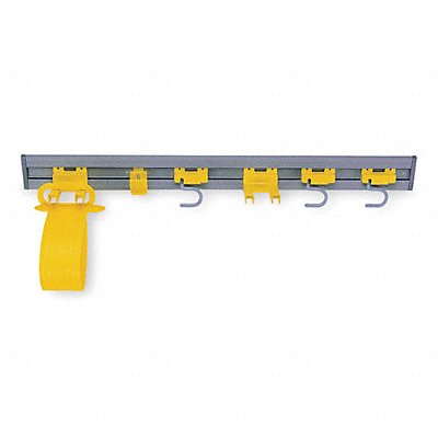 Closet Organizer/Tool Holder 34 L Yellow