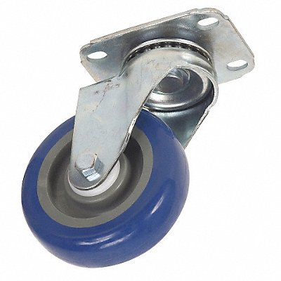 NSF-Listed Plate Caster Swivel 250 lb.