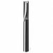 Solid Router Bit 1/4 Straight V-Flute