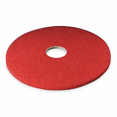 Buffing Pad 16 in Dia Red PK5