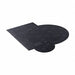 Sanding Pad 16 in Dia Brown PK12