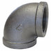 90 Elbow Malleable Iron 2 1/2 in