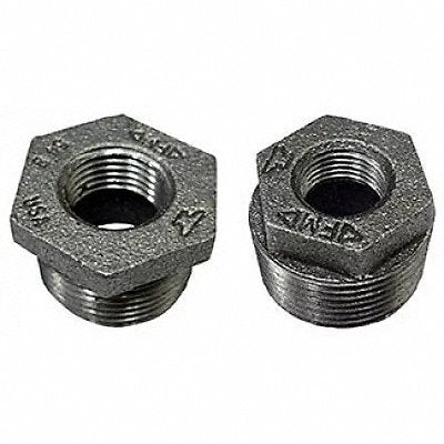 Hex Bushing Steel 1/2 x 1/4 in NPT