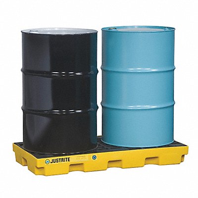 Drum Spill Cntnmnt Pallet 2 Drum 2.5k lb