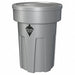 Trash Can 25 gal Gray