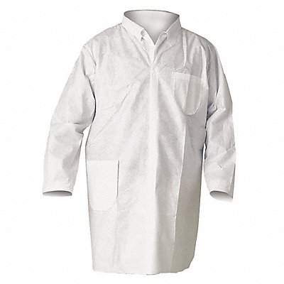 Disp. Lab Coat M SMS PK25