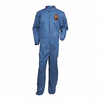 Collared Coveralls 3XL Blue SMMMS PK20