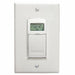 Timer Elect. Wall Switch 120-277V 20A WH