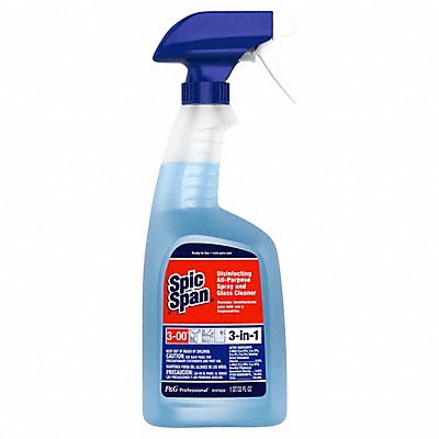 Spray Glass Cleaner Unscented 32oz PK8