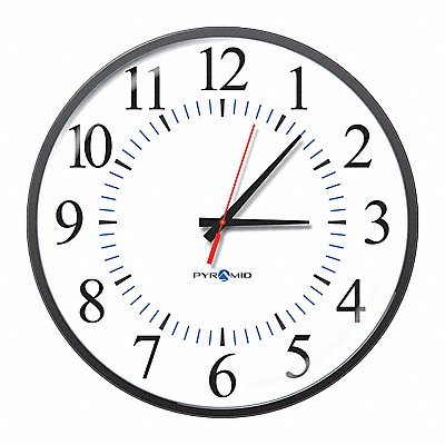 Wall Clock Analog Battery