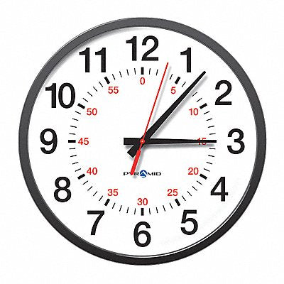 Wall Clock Analog Battery