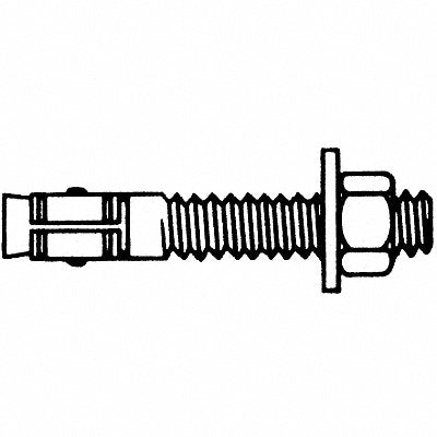 Wedge Anchor 1/2 -13 Steel 1/2 in PK200