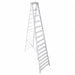 Stepladder Aluminum 16 ft H 300 lb Cap.