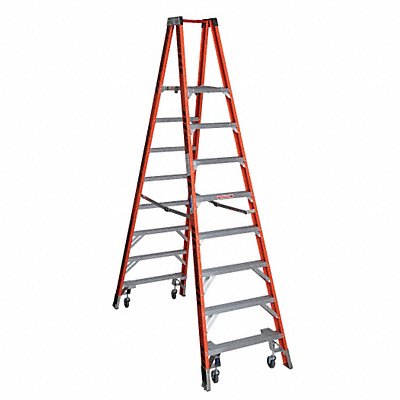 Twin Platform Stepladder 8 ft FGL 300 lb