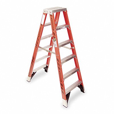 Twin Stepladder Fiberglass IAA 6ft T7400