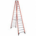 Twin Stepladder Fiberglass IA 16ft T7400