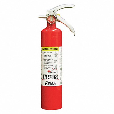 Fire Extinguisher Steel Red ABC