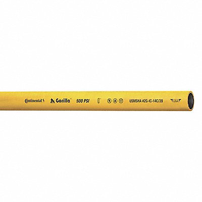 Air Hose 1/4 ID x 500 ft L Yellow