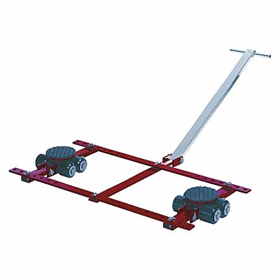 Tandem Machine Dolly 13 200 lb Steel