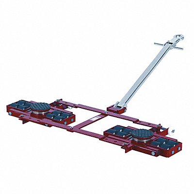 Tandem Machine Dolly 26 400 lb Steel