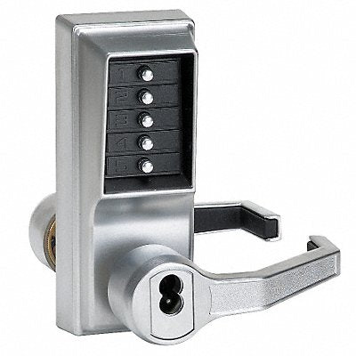 Push Button Lock Entry Key Override