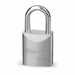 Keyed Padlock 29/32 in Rectangle Silver