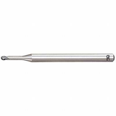 Ball End Mill Single End 1/64 Carbide