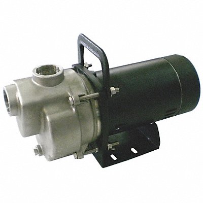 Self Priming Pump 3/4 HP Aluminum