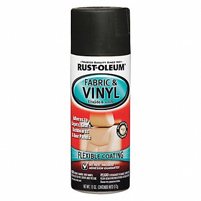 Fabric  Vinyl Paint Flat Black 11 oz