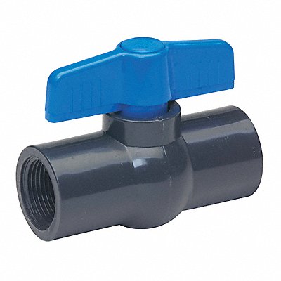 PVC Ball Valve Inline FNPT 3/4 