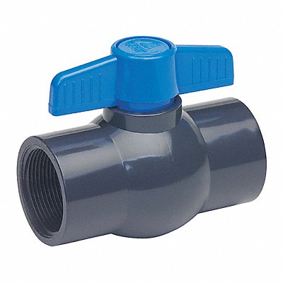 PVC Ball Valve Inline FNPT 1-1/2 