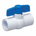 PVC Ball Valve Inline Socket 1/2 