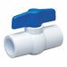 PVC Ball Valve Inline Socket 3/4 