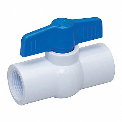 PVC Ball Valve Inline FNPT 3/4 