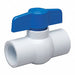 PVC Ball Valve Inline FNPT 1 