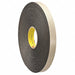 Double Sided Foam Tape 36 yd L 3/4 W