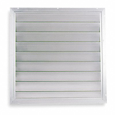 Supply Shutter 30 In SGL Pannel Alum