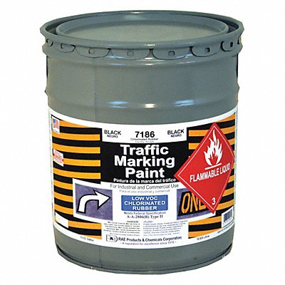 Traffic Zone Marking Paint 5 gal Black