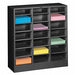 Literature Sorter Letter Size Black