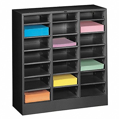 Literature Sorter Legal Size Black