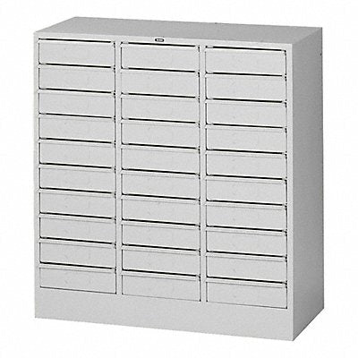 Horz Lit Organizer Legal 30 Drawer Putty